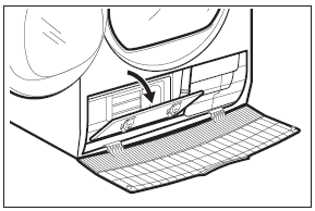 Lower the condenser lid