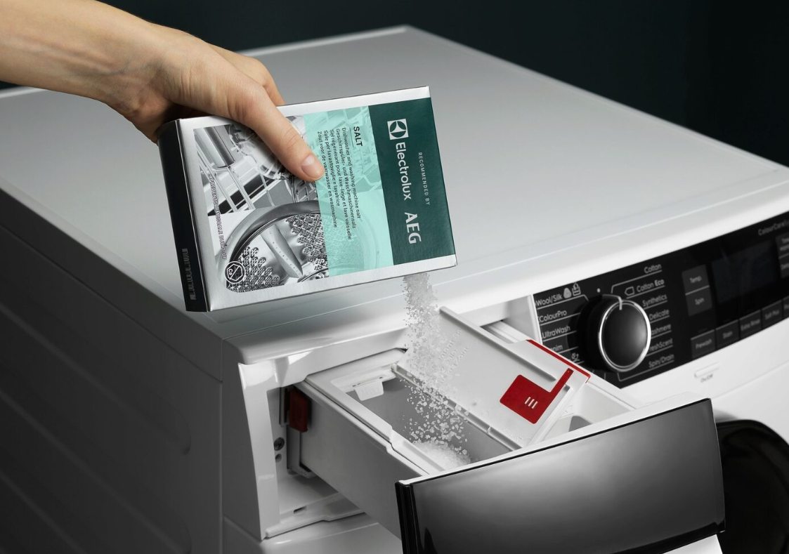 Salz für Waschmaschinen