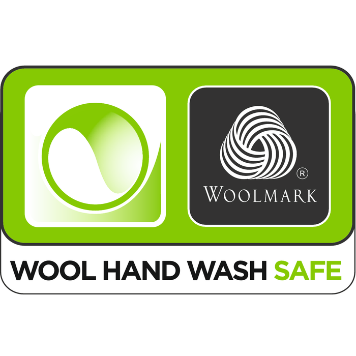 Woolmark Siegel grün