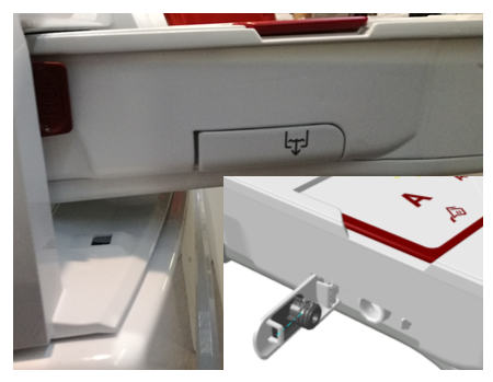 AutoDose Tank Entleerungsöffnung