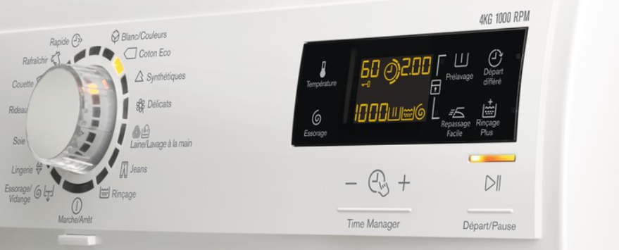 funkcja time manager w pralce