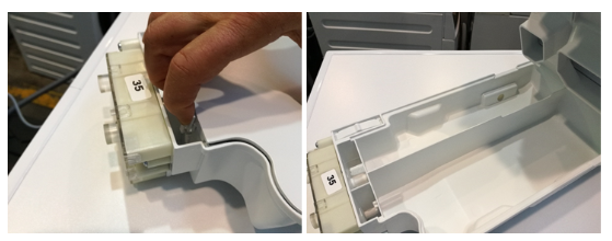 AutoDose Tank oberer Deckel entfernen