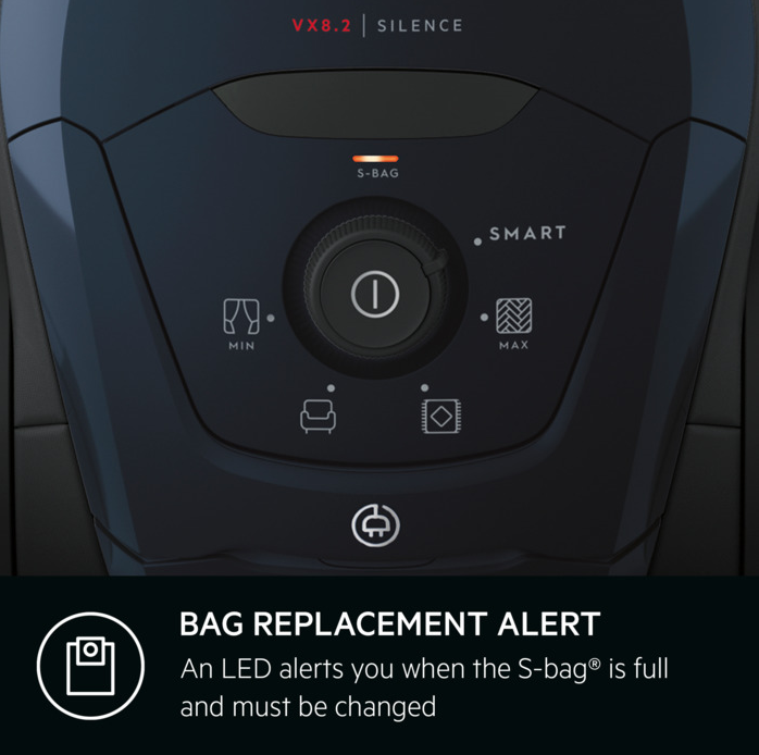 bag replacement alert