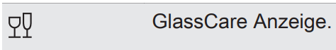 GlasCare Anzeige