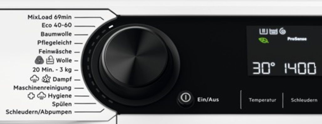 Waschmaschine "nur Schleudern" als Programm