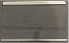 Kühlschrank Glasboden mit Kantenschutz