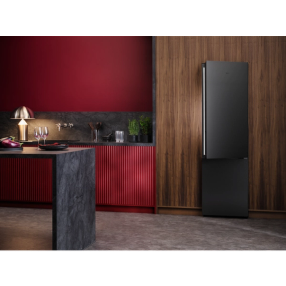kitchen with AEG fridge