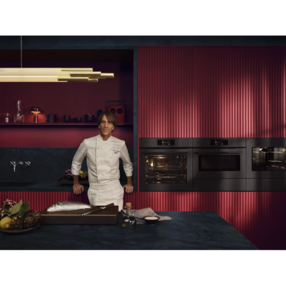a man standing in the kitchen