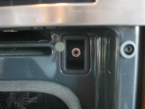 Backofen Anschlussbuchse für Kerntemperatursensor