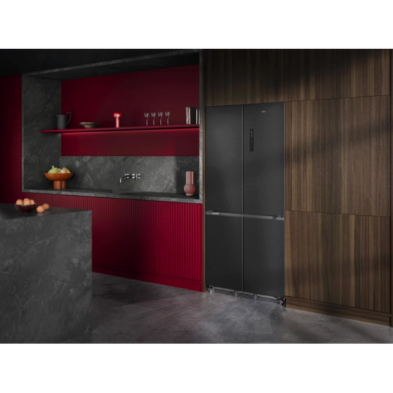 kitchen with AEG fridge
