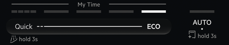 dishwasher My Time panel