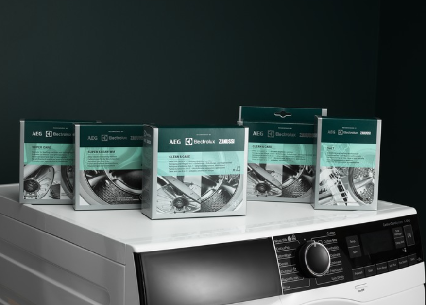 produits d'entretien pour lave-linge et lave-vaisselle