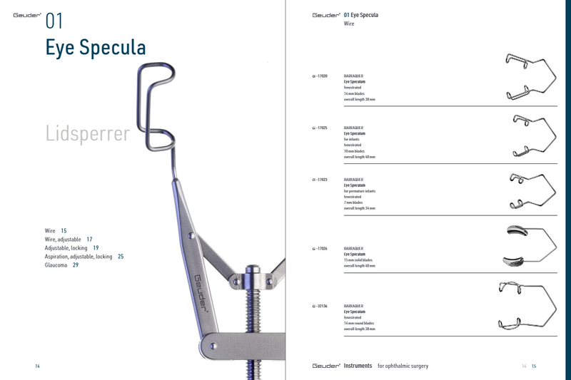 All Ophthalmic Instruments | Geuder AG | Geuder AG