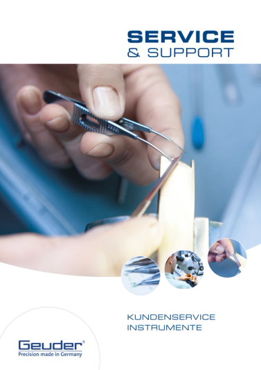 Broschüre Reparaturservice