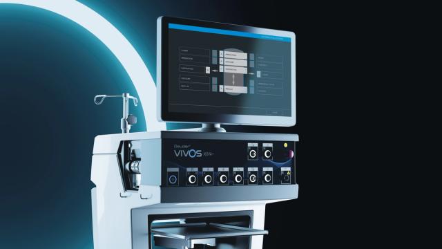 *VIVOS®*
*Launch Year: 2026*
With VIVOS, Geuder introduces its first integrated platform for both anterior and posterior segment surgery, designed for surgeons who never compromise on excellence. Three configurations meet different clinical requirements: VIVOS CORE is dedicated to cataract surgery with outstanding power and control. VIVOS NOVA combines phacoemulsification, vitrectomy, and endoillumination in a single platform for anterior and posterior segment procedures. VIVOS NOVA+ delivers the complete solution, including an integrated laser system.
Performance and safety are at the heart of the platform. A vacuum of up to 700 mmHg and flow rates of up to 100 ml/min enable controlled aspiration and stable chamber management. VIVOS Balance® continuously regulates irrigation and aspiration via dual sensors in real time, automatically compensating for pressure fluctuations in less than 0.14 seconds. The system works, allowing surgeons to focus entirely on surgery.
VIVOS is the complete solution for ophthalmic surgeons who expect performance, efficiency, safety, and intuitive control, developed from 75 years of ophthalmic expertise and engineered in Heidelberg. The knowledge of generations. In every detail. Distinctly Geuder.