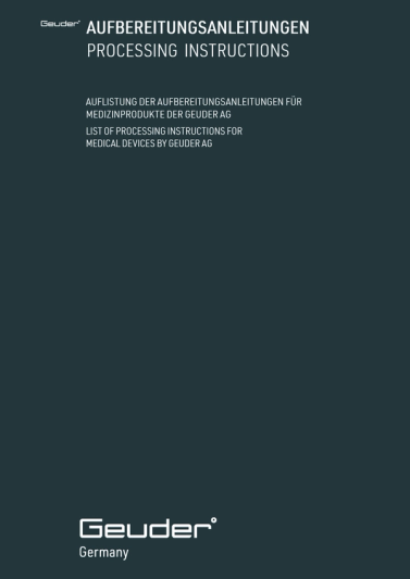 Aufbereitungsanleitung