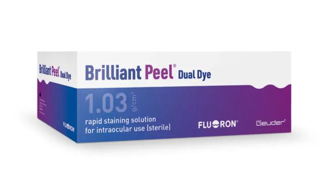 *Brilliant Peel® Dual Dye* selectively stains both ERM and ILM.