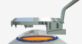 Secure fixation on the bulbus