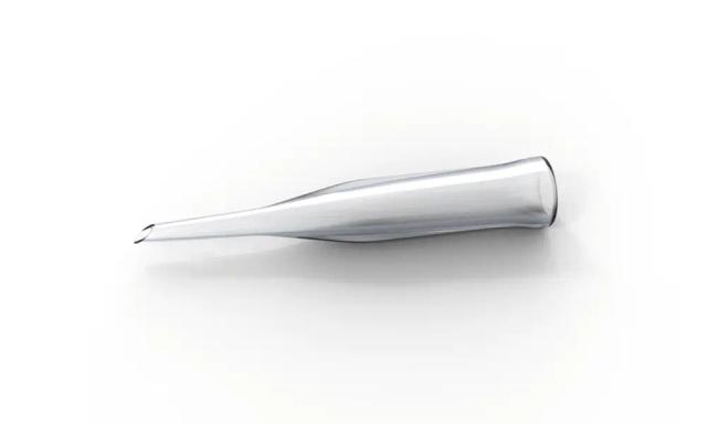 The *DMEK glass cartridge* by *P. Szurman* (Sulzbach): Geuder supports the new gentle lamellar keratoplasty technique from the outset. Over 50,000 units sold by 2021.