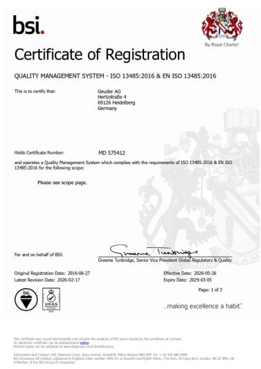 ISO 13485: 2016