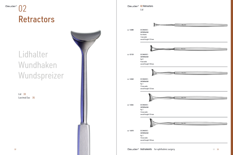 All Ophthalmic Instruments | Geuder AG | Geuder AG