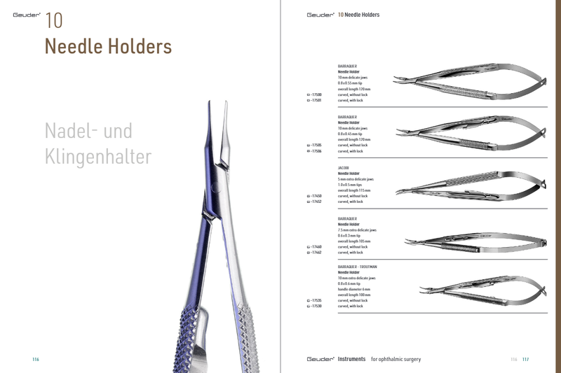 All Ophthalmic Instruments | Geuder AG | Geuder AG