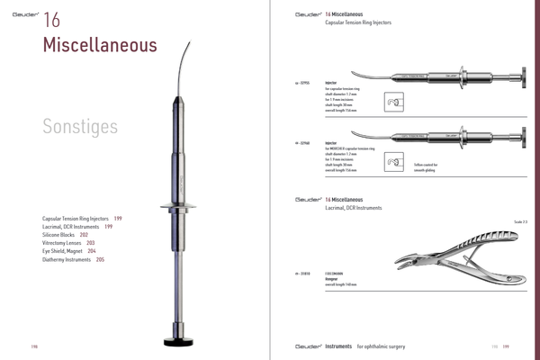 All Ophthalmic Instruments | Geuder AG | Geuder AG
