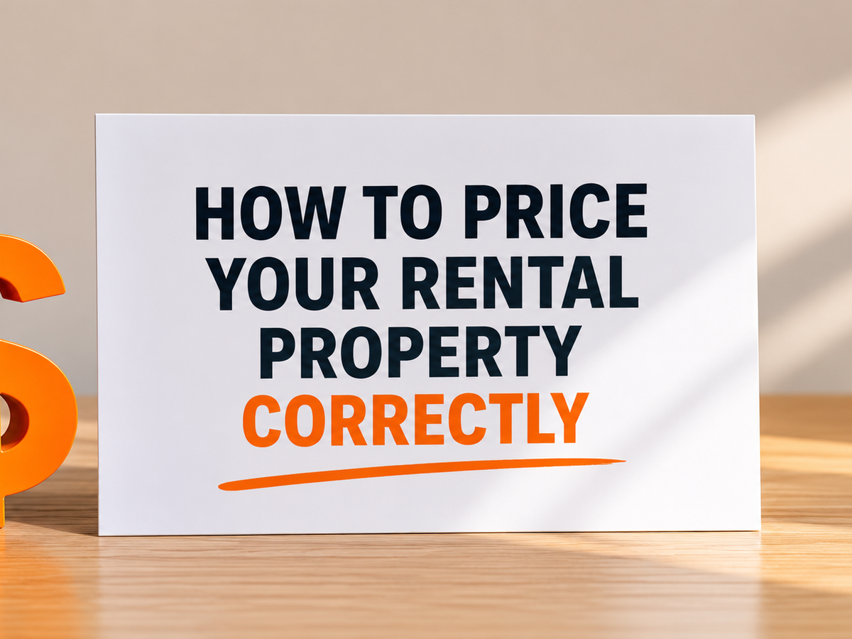 How to price your rental property correctly