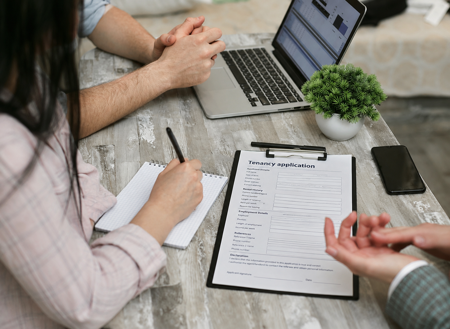 Christchurch tenant applying for a rental property