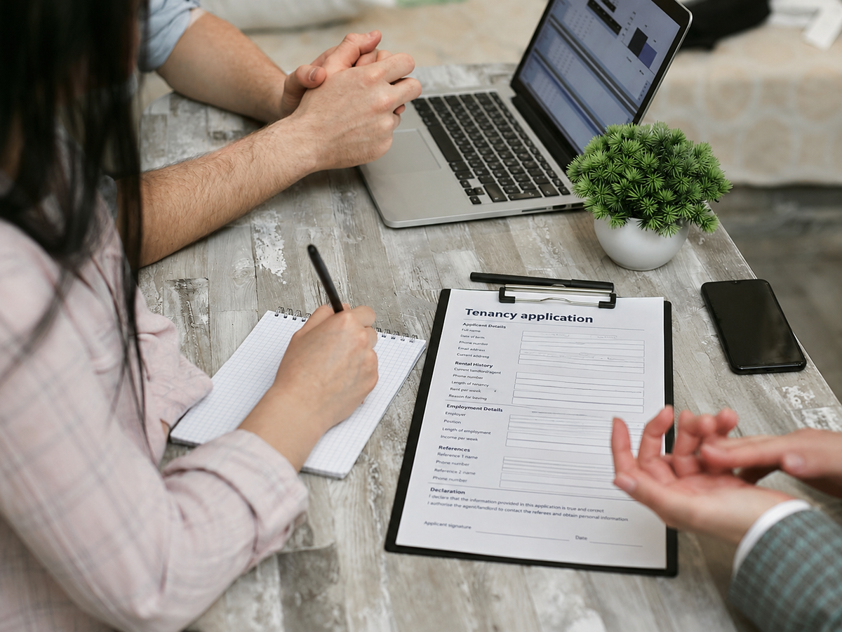 Christchurch tenant applying for a rental property