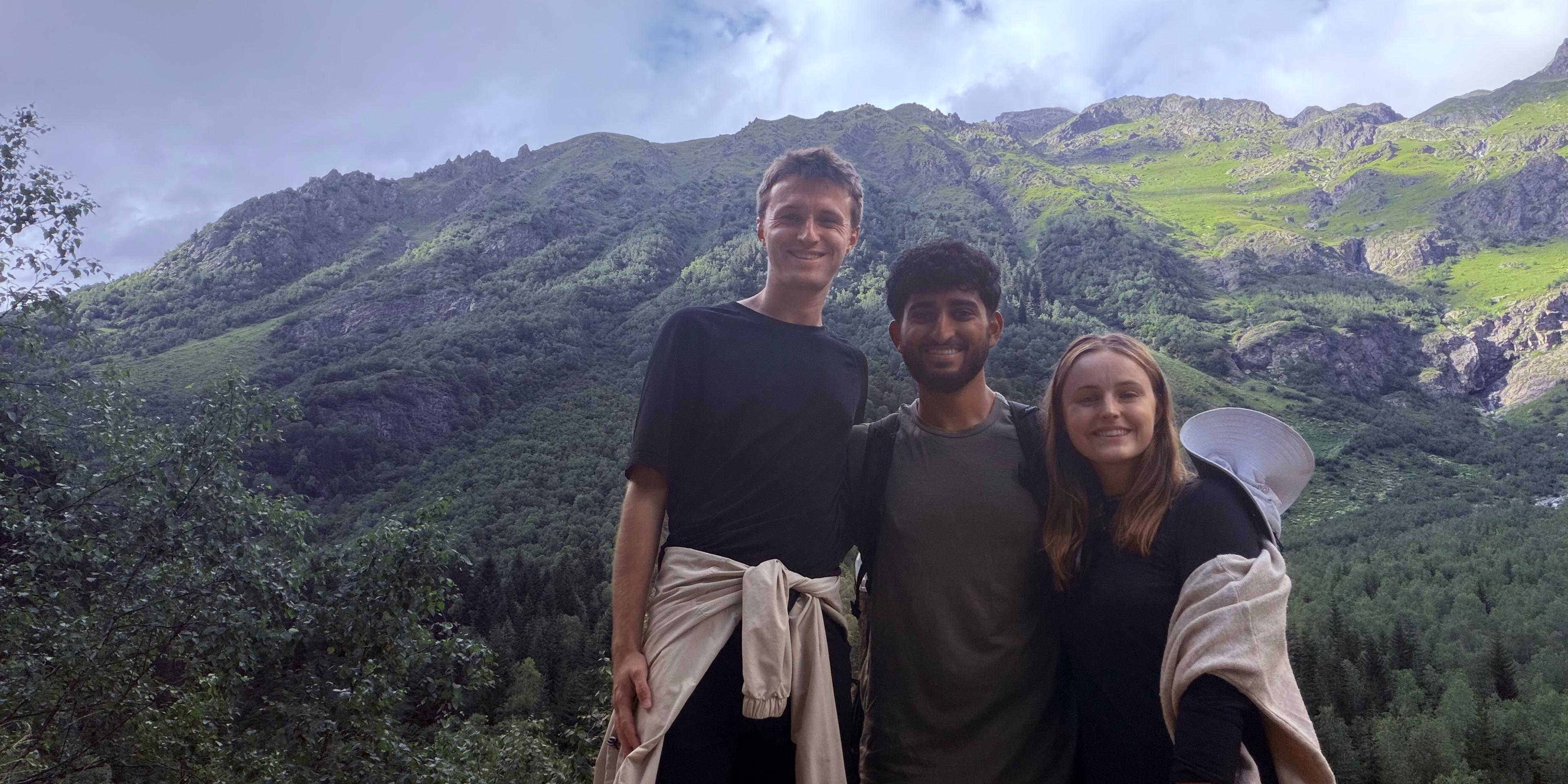 Embracing Life in the Iconic Georgian Caucasus Mountain Range