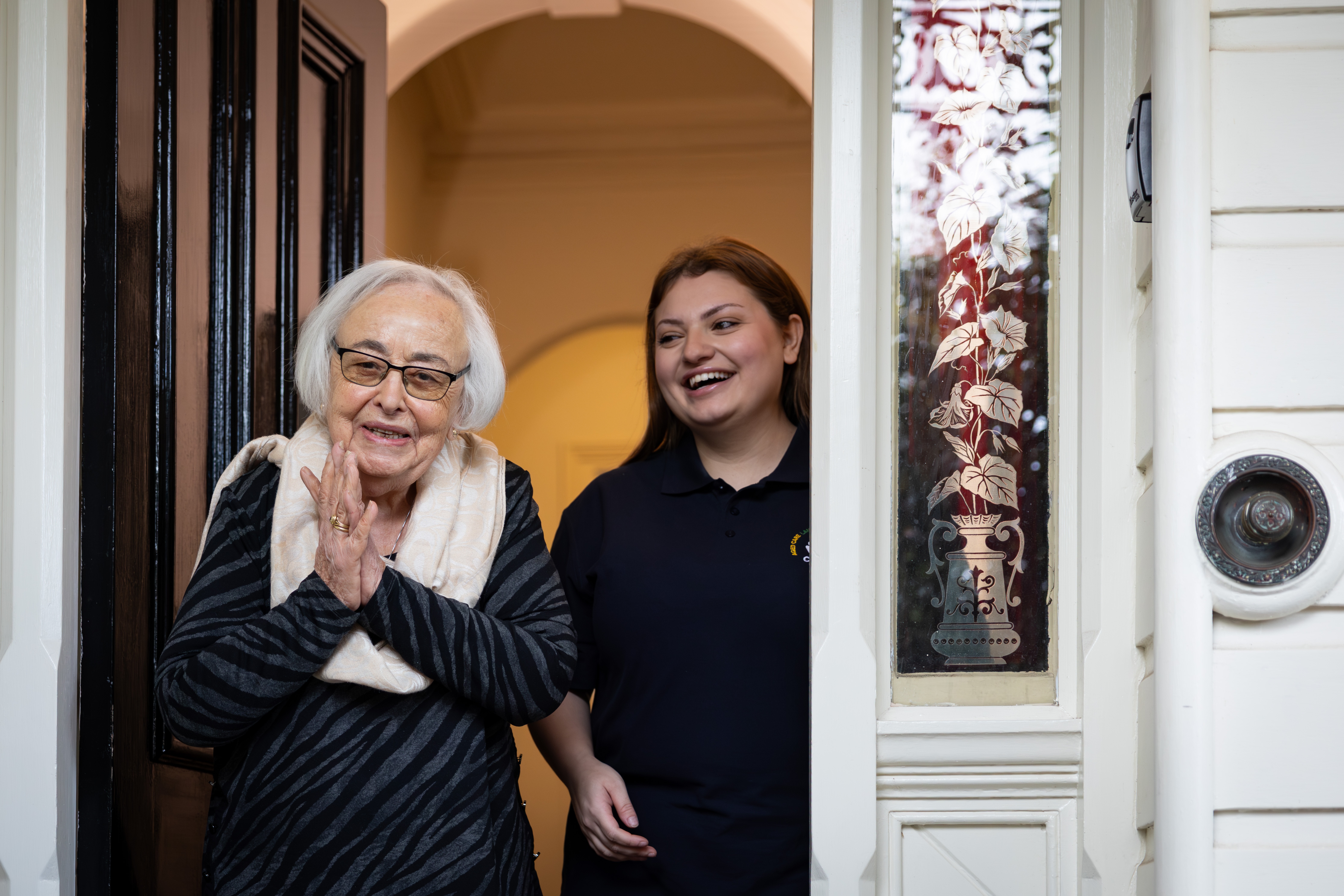 A group of friendly and skilled carers