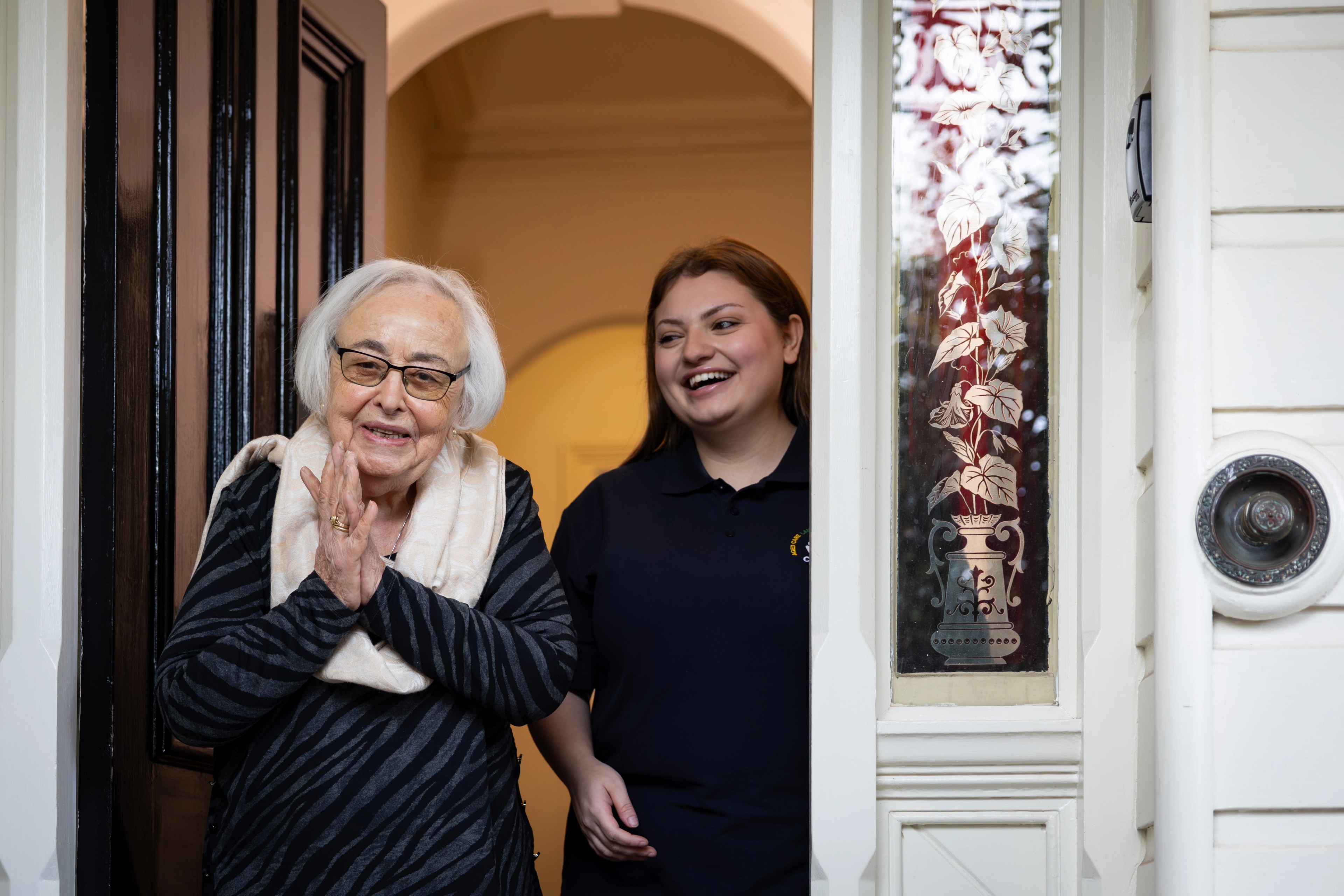 A group of friendly and skilled carers