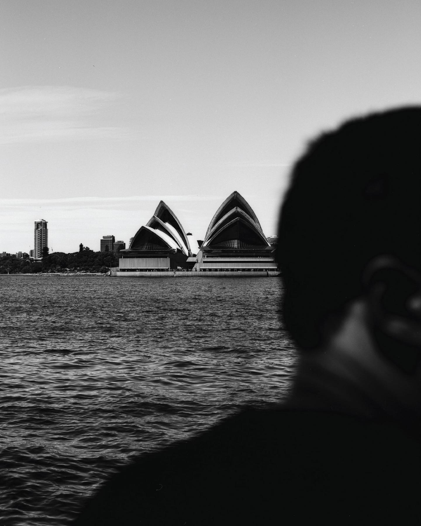 Harbour, looking back
