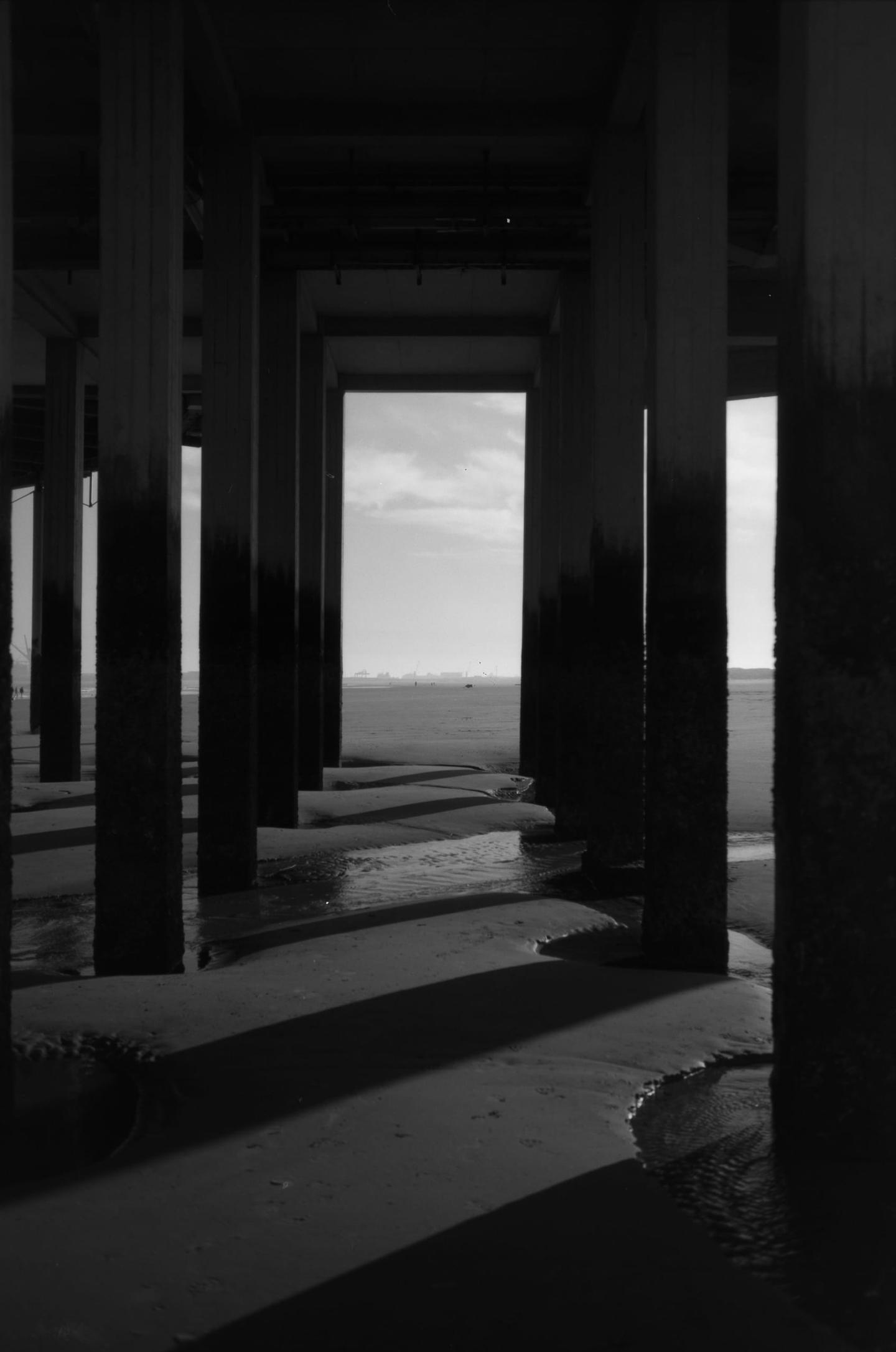 Under the pier