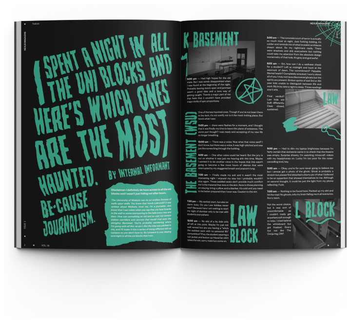 2023 Nexus magazine spread 1 of 32