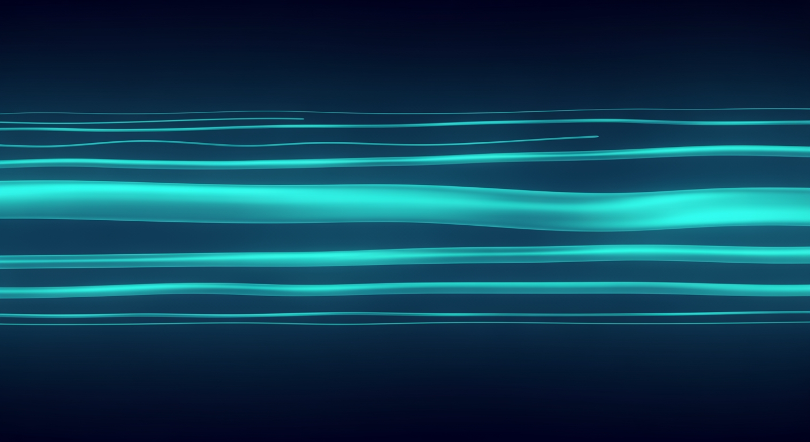 Multiple parallel teal streams — streaming liquidity
