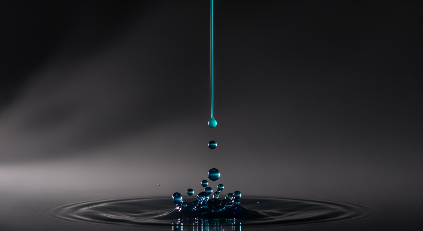 Hourglass on a polished surface — last-look hold window