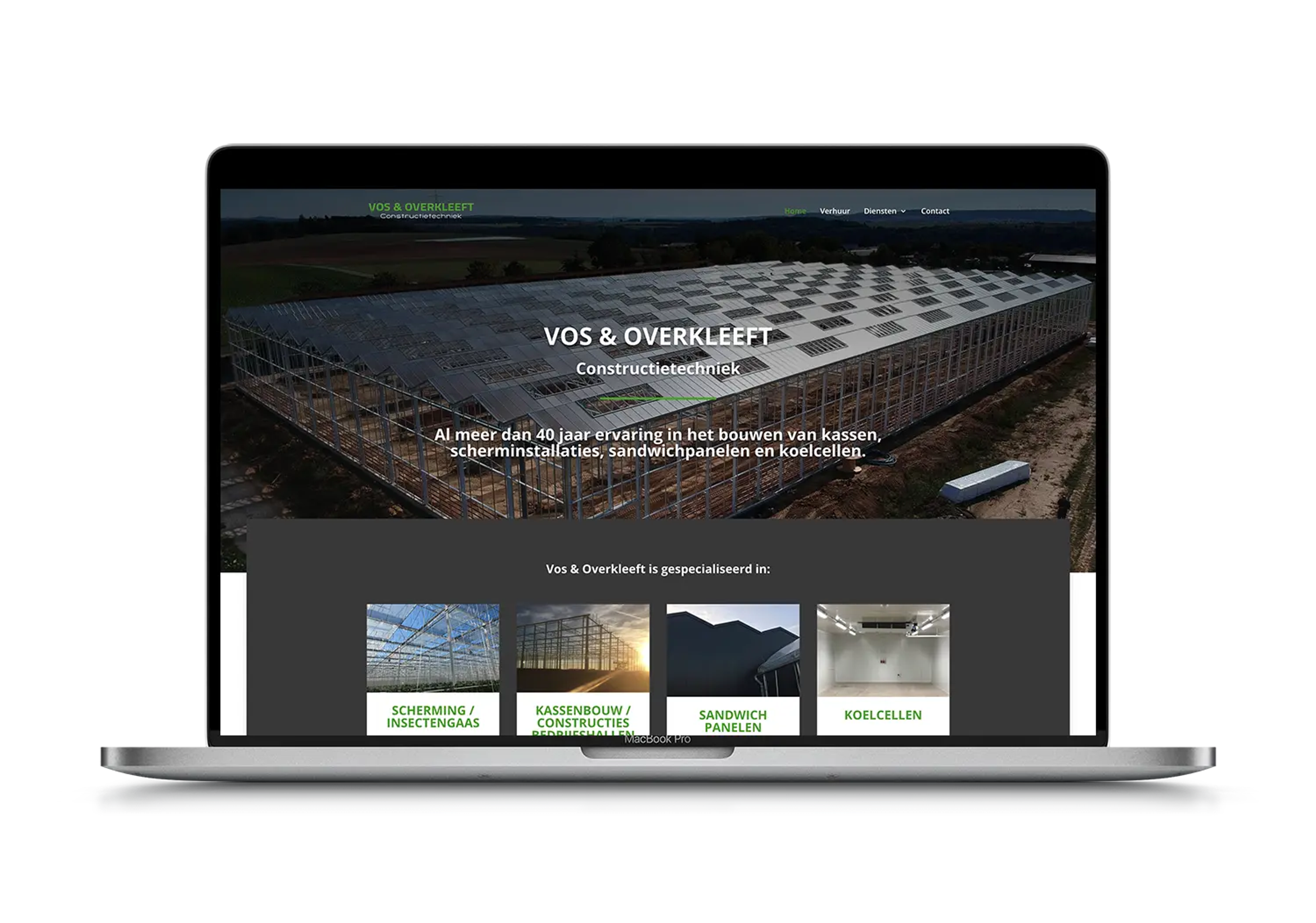 Vos & Overkleeft – mockup