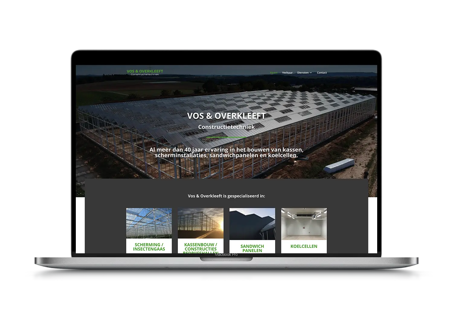 Vos & Overkleeft – mockup