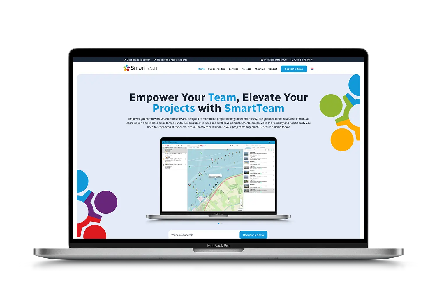 Smartteam – mockup