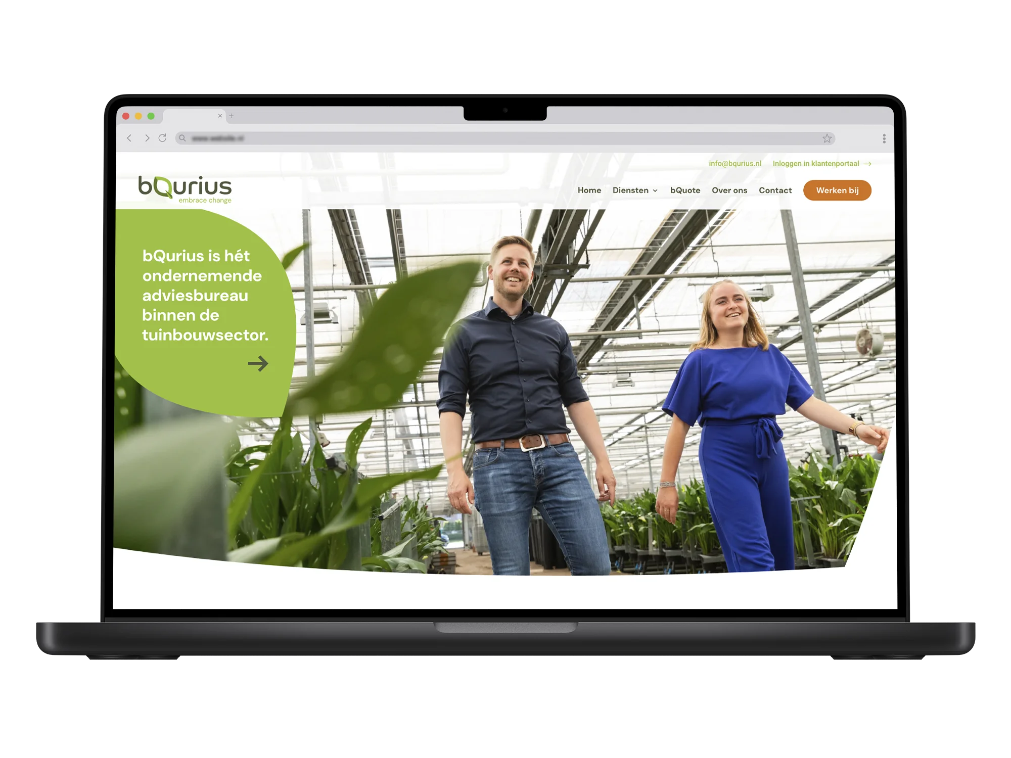Bqurius – mockup