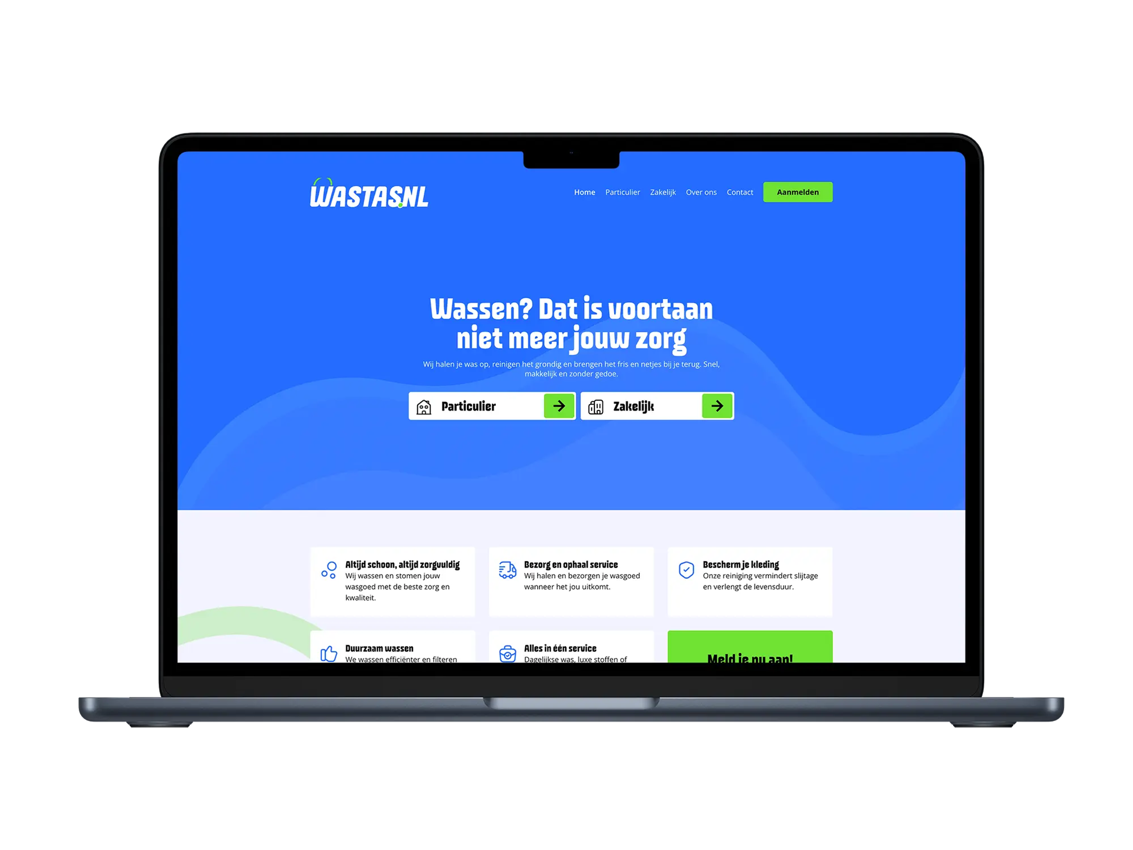 Wastas – mockup
