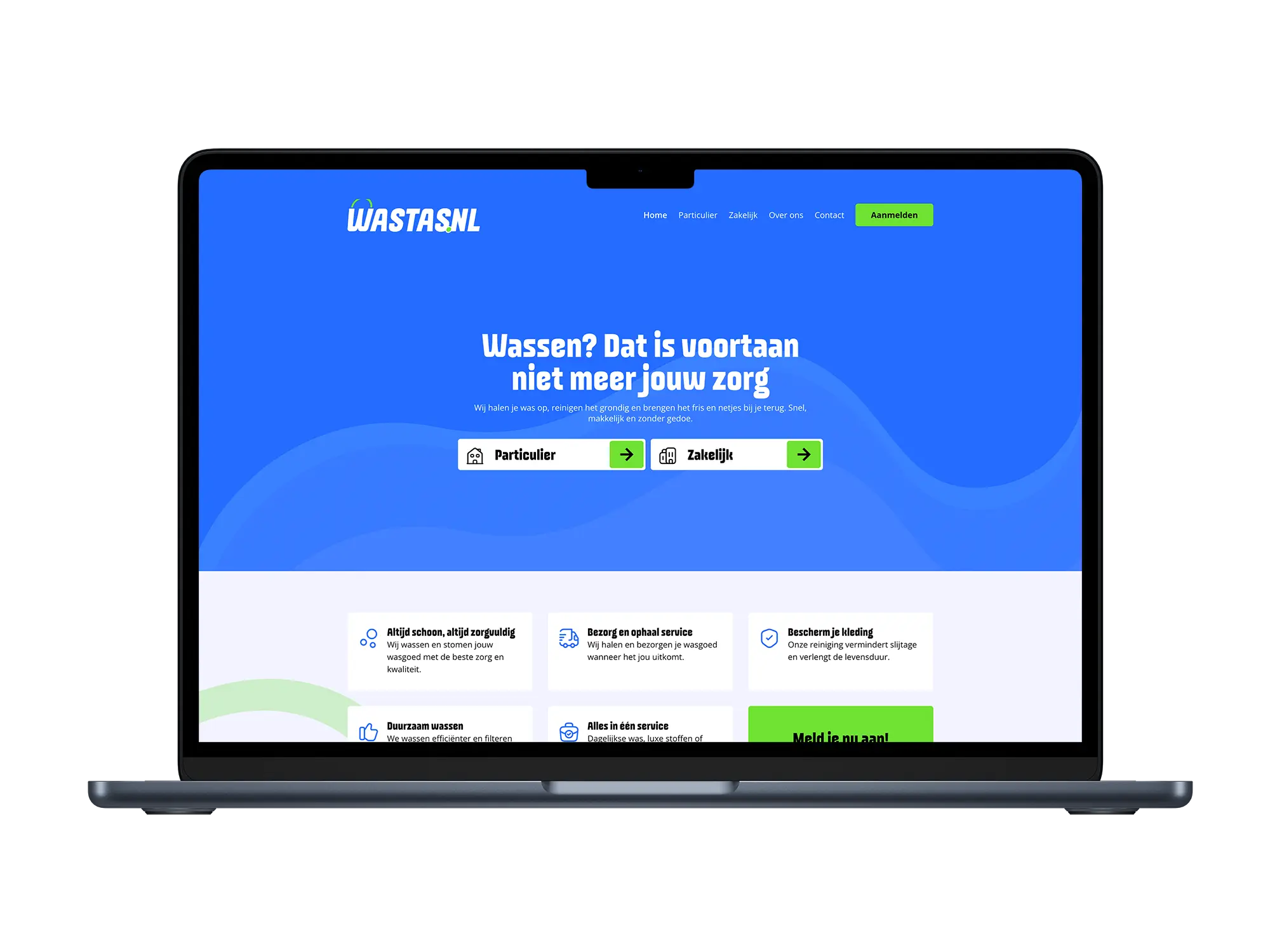 Wastas – mockup