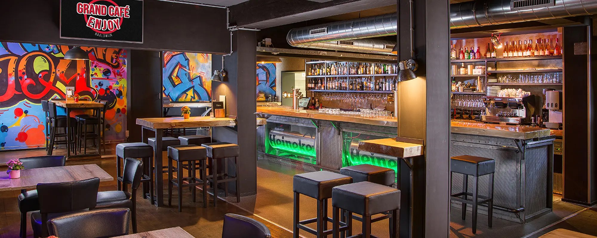 Grand café Enjoy – header