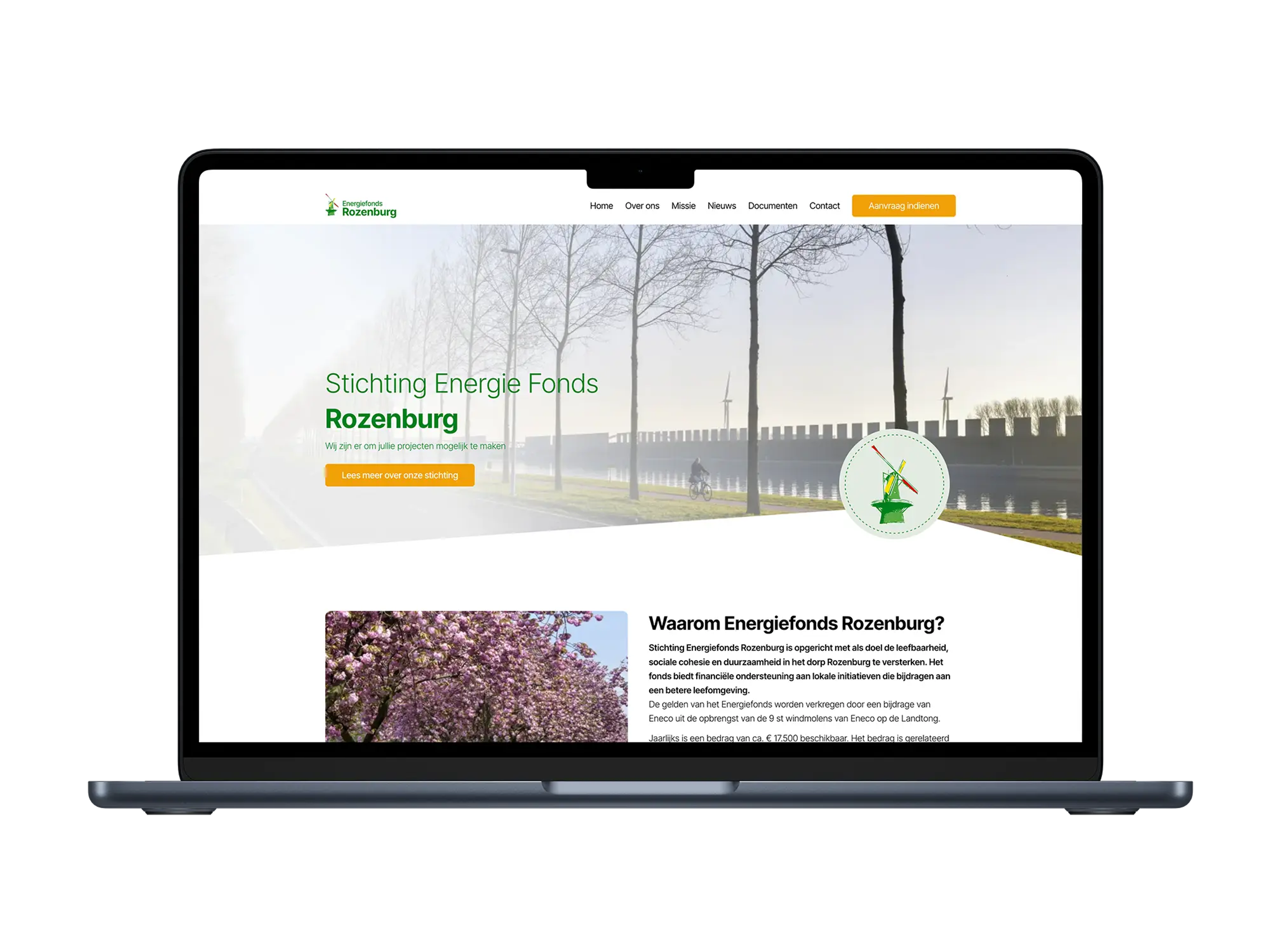 SEF Rozenburg – mockup