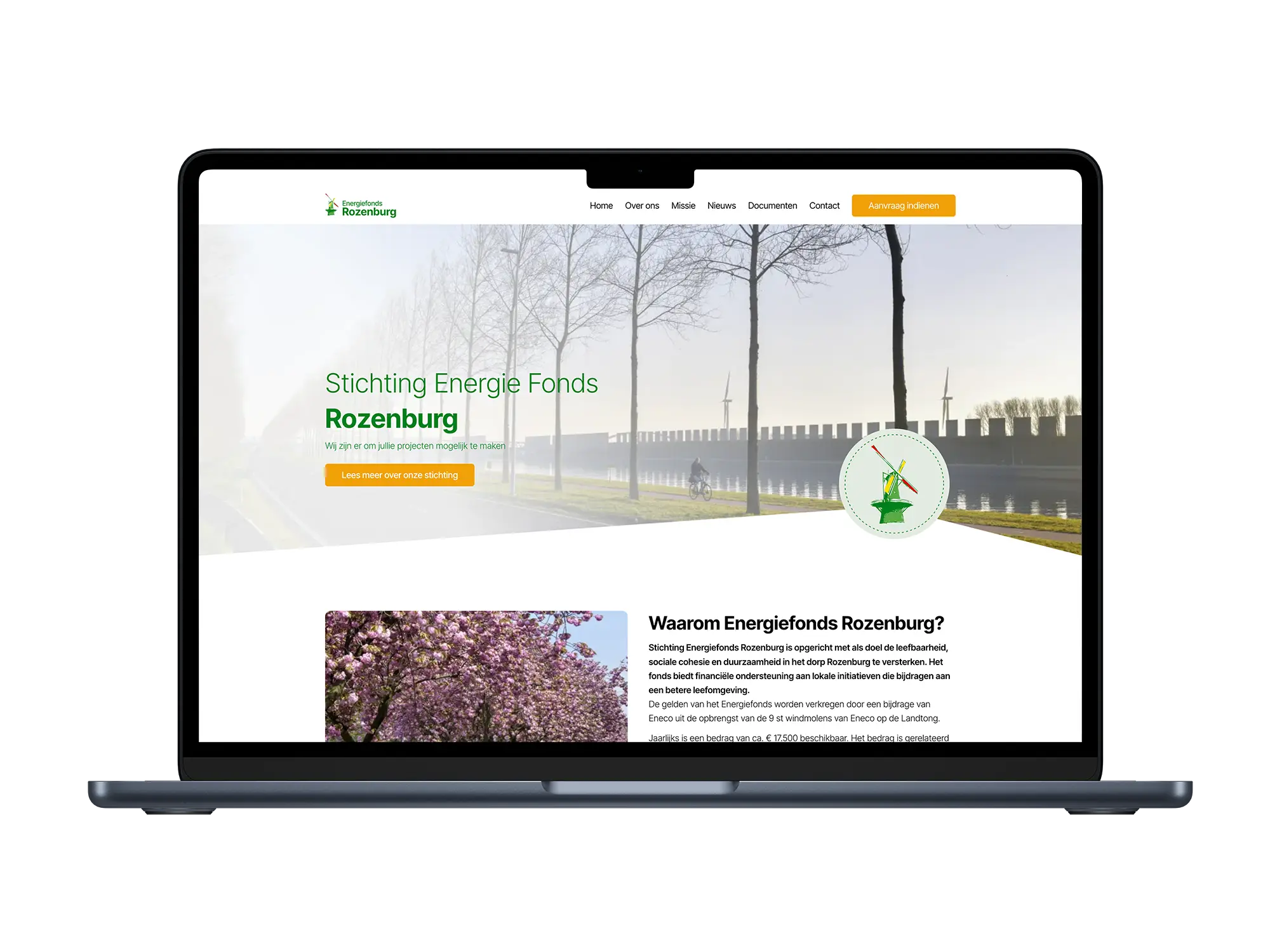 SEF Rozenburg – mockup