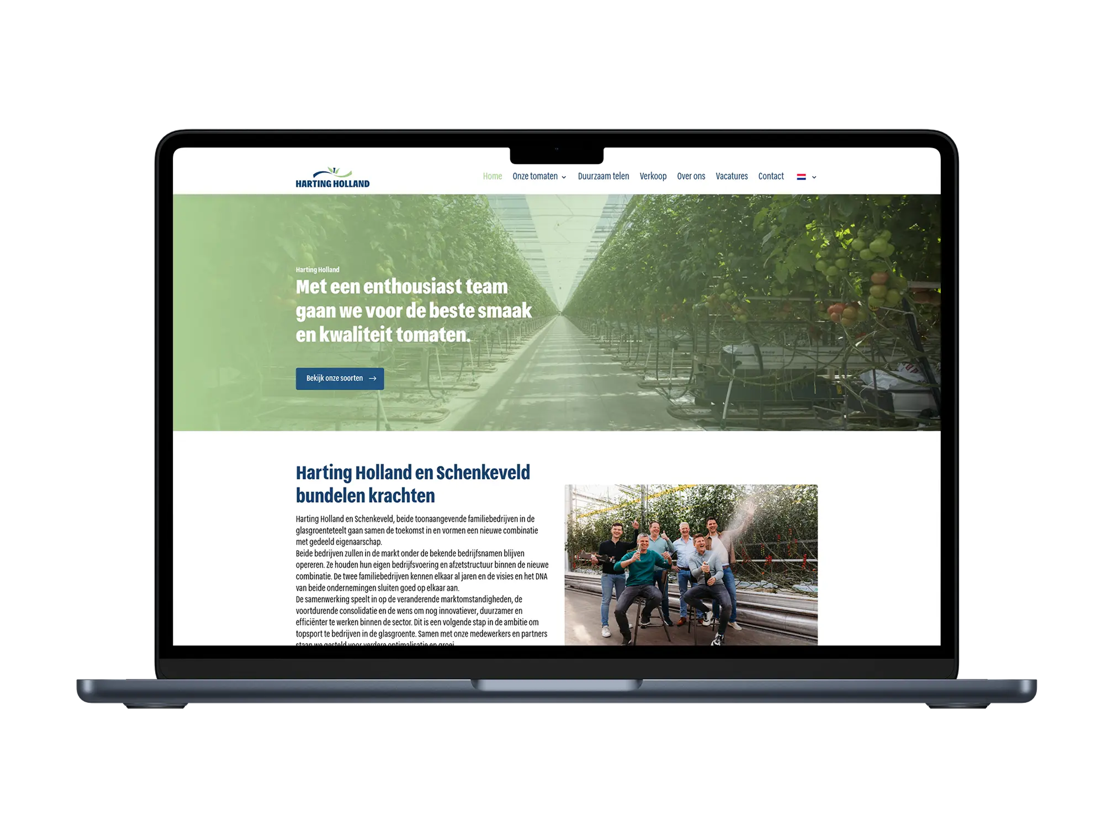 Harting Holland – mockup