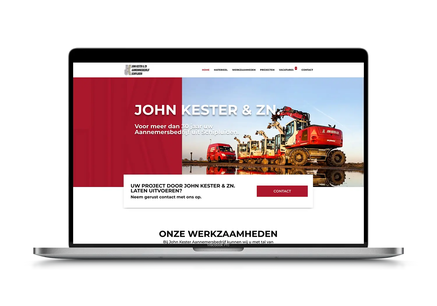 John Kester – mockup