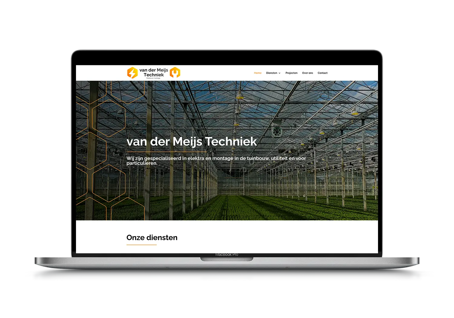 Van der Meijs Techniek – mockup